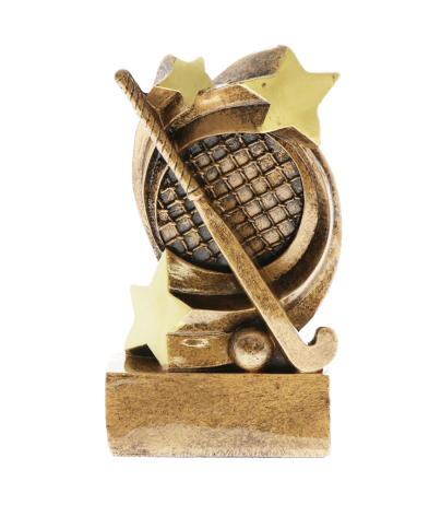 RES0163 Star Swirl Hockey Resin 13.5cm