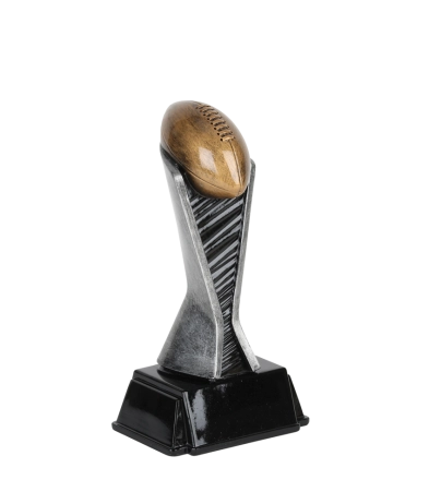RES0226 Rugby Ball World Class Resin 15cm
