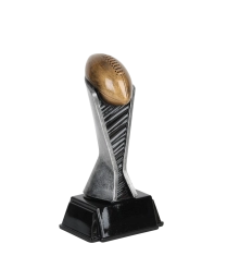 RES0226 Rugby Ball World Class Resin 15cm
