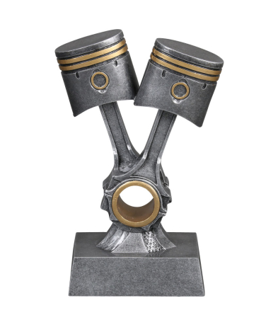 RES0271 Double Piston Resin 21cm