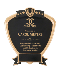 RES0292 Shield Legend Resin Lge - 20.5cm