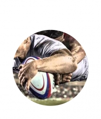 RUGB213 Rugby - Dome 50mm