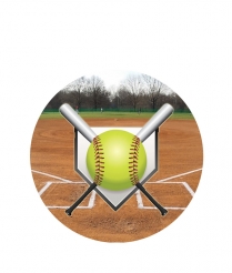 SOFT04 Softball - Dome 25mm