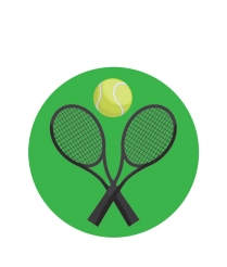 TENN204 Tennis Racket - Dome 50mm