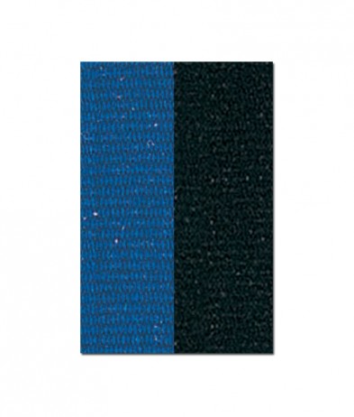 V122BEBK V Neck Blue/Black Ribbon