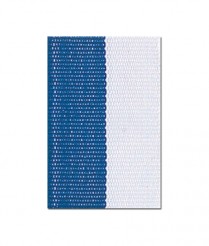 V122BEWE V Neck Blue/White Ribbon