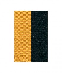 V122GDBK V Neck Gold/Black Ribbon