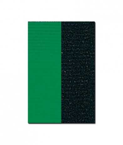 V122GRBK V Neck Green/Black Ribbon