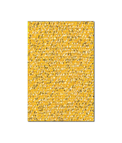 V122SHGD V Neck Shiny Gold Ribbon