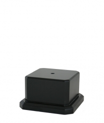 WB01 Black Wooden Base - Top 4.5cm sq