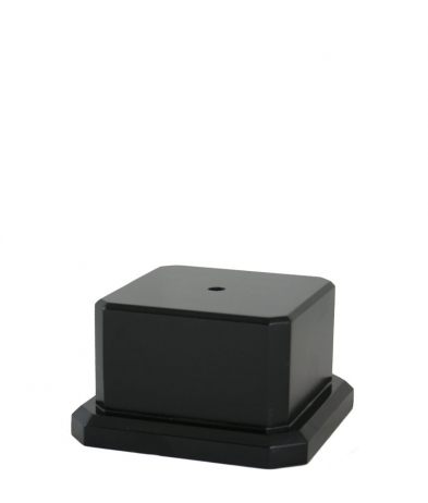 WB02 Black Wooden Base - Top 5.8cm sq