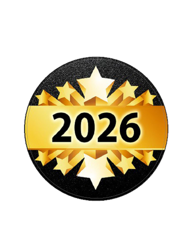 YEAR01 Year 2026 - Dome 25mm