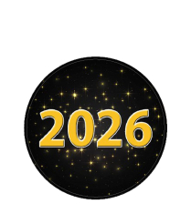 YEAR02 Year 2026 - Dome 25mm