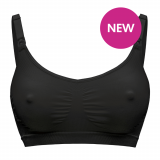  Keep Cool&trade; Breathable Maternity and Nursing Bra Black