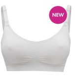  Keep Cool&trade; Ultra Breathable Maternity and Nursing Bra - White