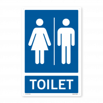  Unisex Toilet PVC