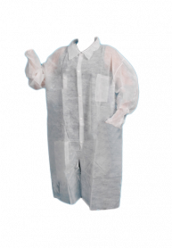Dispoable Lab Coat Front