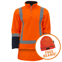 jacket with free beanie