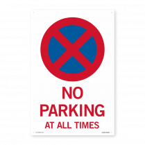 no parking at all times sign