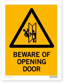 opening door sign