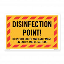  Disinfection Point Sign
