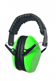 WA62059+ Wise Class 5 Kids Earmuff Green Hearing Protectio