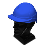 WH11007+ Wise Blue Hard Hat Body Protection One Size