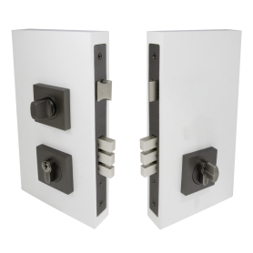 Pull Handle Uni-Turn Lock Square 60mm