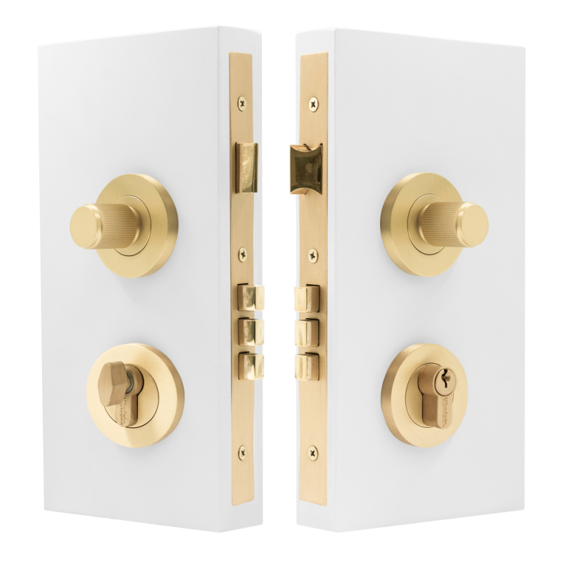 Unlacquered Satin Brass