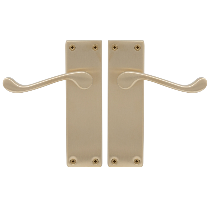 Unlacquered Satin Brass