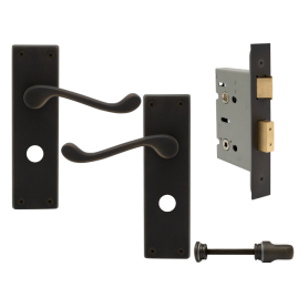 York Square Longplate - Privacy Set