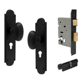 Camden Victorian Longplate - Euro Locking Set