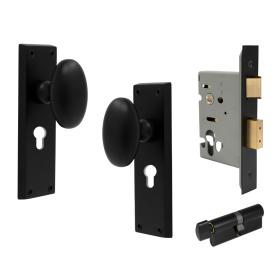 Camden Square Longplate - Euro Locking Set