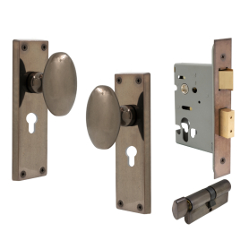 Camden Square Longplate - Euro Locking Set