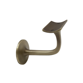 Stair Rail Bracket Curved Mount 75mm