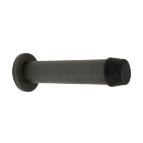 85mm Doorstop Concealed Skirting Fix - Brass