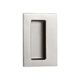 Concealed Fix Flushpull 128x83mm SS