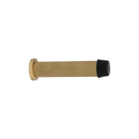 85mm Skirting Doorstop Slimline - Diamond Knurl