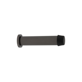 85mm Skirting Doorstop Slimline - Linear Knurl