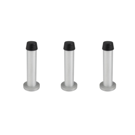85mm Doorstop Concealed Skirting Fix 3pk