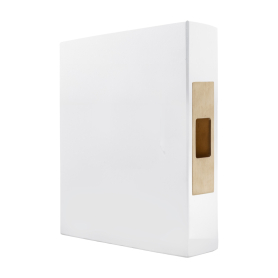 LUME - Sliding Door Edge Pull - Brass