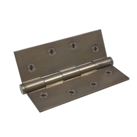Hinge Brass Fixedpin Flat Tip 100mm x 75mm