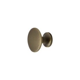 30mm Brass Knob Button Style