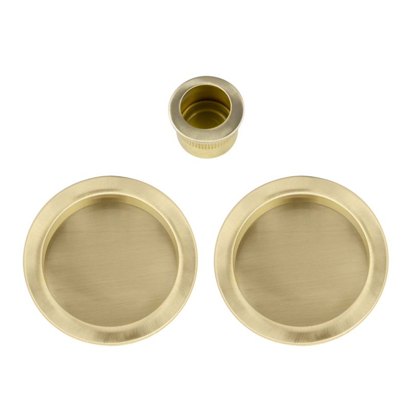 Unlacquered Satin Brass