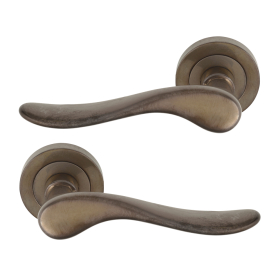Haven 52mm Round Rose Lever Set