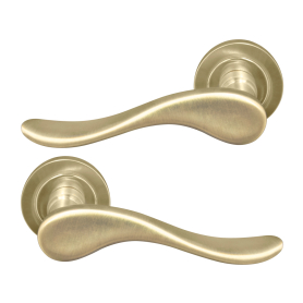Haven 52mm Round Rose Lever Set