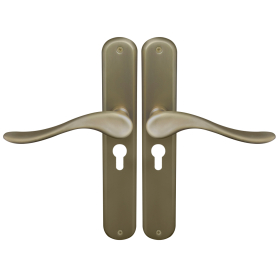 Haven Oval Longplate E48 Keyhole