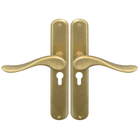 Haven Oval Longplate E48 Keyhole