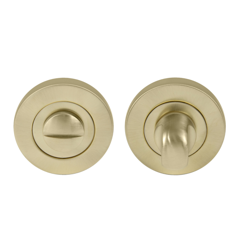 Unlacquered Satin Brass