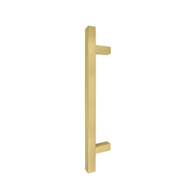 DELETED - Brass Pull Handle Square 300mm OA - FF